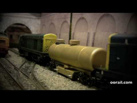 CMX Track Cleaner on OO scale Model Railways