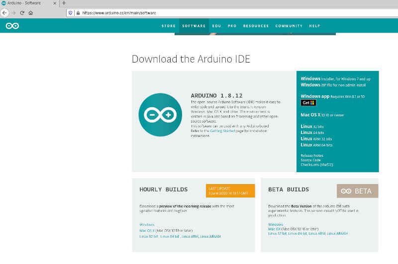 Installing the Arduino IDE