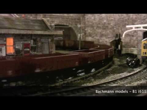 1940s Steam Freight - OO Gauge Model Railway