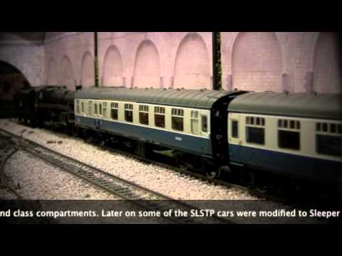 British Rail Mark 1 Sleepers - OO Gauge Model Railway