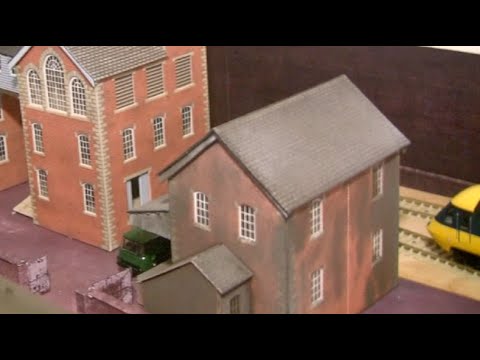 Weathering Metcalfe Model Railway Card Kits