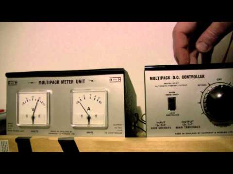 H&M Model Railway Controller and Power Meter Setup